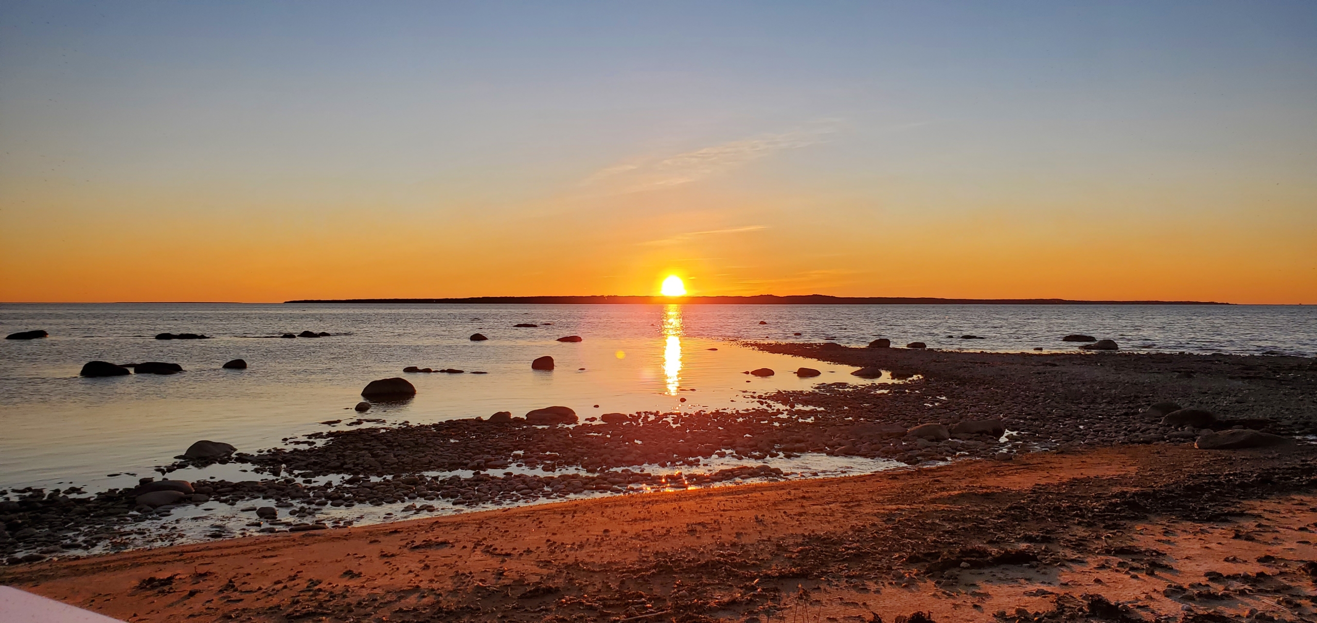 Sunset_from_beach 33647 Western Shores Rd. – Lot 3 Western Shores Plat