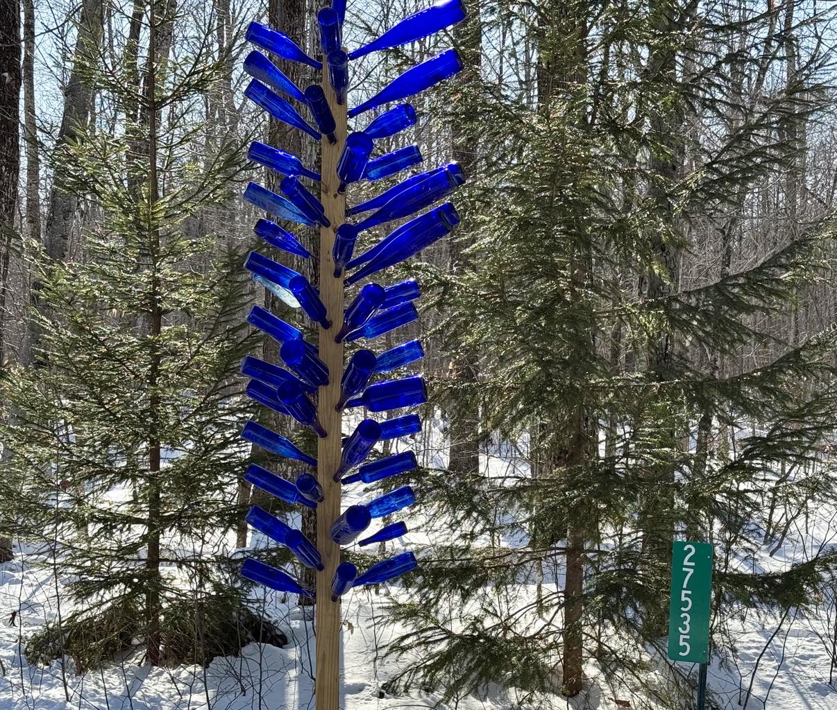 Detwiler bottle tree new The “OFF GRID” Detwiler Home @ 27535 West Side Rd.