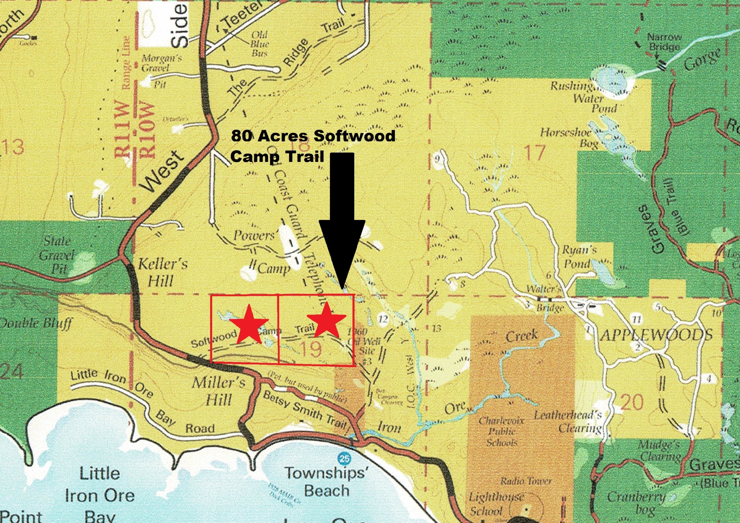 Softwood Camp Trail – 2- 40 Acre Parcels