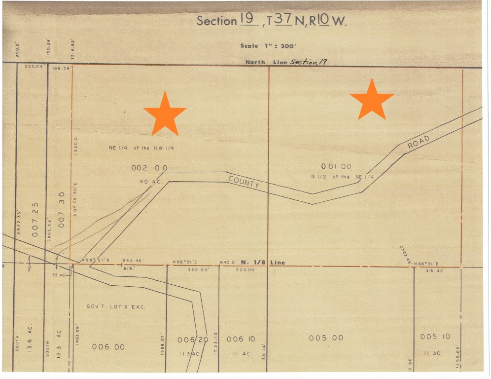 Softwood Camp Trail – 2- 40 Acre Parcels
