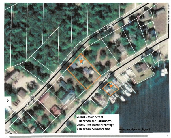 26070 and 26065 Main Street with Harbor Frontage